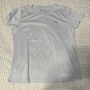 Under Armour Women's Light Gray Short Sleeve Tee